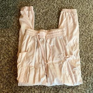 Light pink joggers